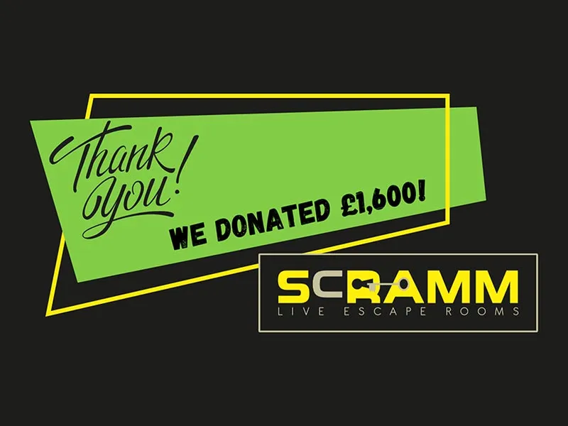 Thank You For Helping Us To Support A Local Charity