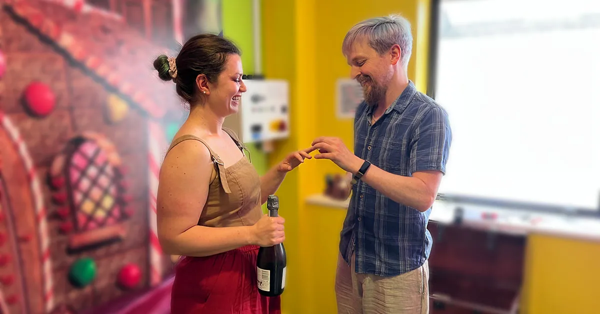 Escape Room Marriage Proposal