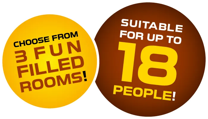 Suitable for up to 18 people
